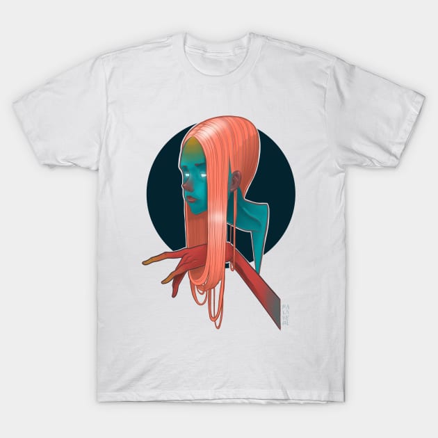 Hairstyle T-Shirt by Isaac Malakkai